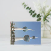 クウェートタワーズはがき ポストカード (スタンド正面)