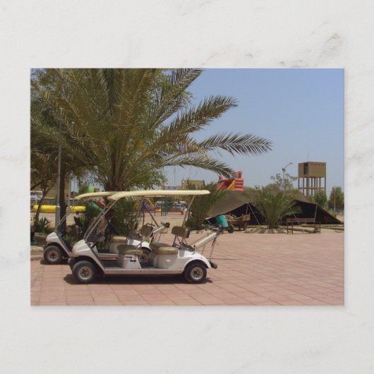 クウェートフェイラカ島 ポストカード (正面)