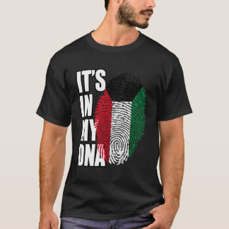 クウェート伝統Dna国旗 Tシャツ