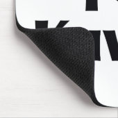 クウェート国旗が大好き マウスパッド (コーナー)