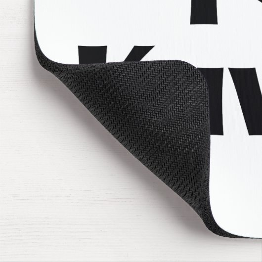 クウェート国旗が大好き マウスパッド (コーナー)