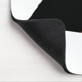 クウェート国旗の地図 マウスパッド (コーナー)