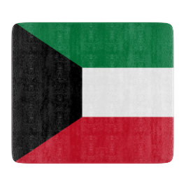 クウェート国旗 カッティングボード