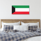 クウェート国旗 キャンバスプリント (インサイチュ (寝室))