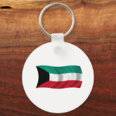 クウェート国旗 キーホルダー (正面)