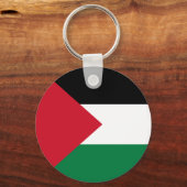 クウェート国旗 キーホルダー (正面)