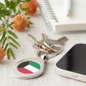 クウェート国旗 キーホルダー (側面)
