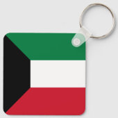 クウェート国旗 キーホルダー (裏面)