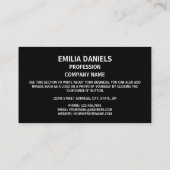 クウェート国旗、クウェート国旗 名刺 (裏面)