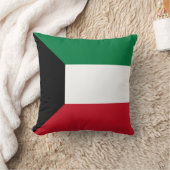 クウェート国旗 クッション (ブランケット)