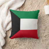 クウェート国旗 クッション (ブランケット)
