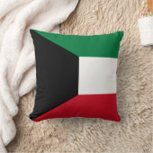 クウェート国旗 クッション (ブランケット)