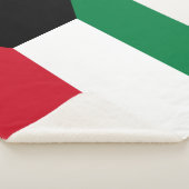 クウェート国旗 シェルパブランケット (3/4)