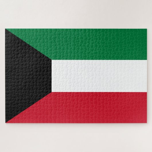 クウェート国旗 ジグソーパズル (横)