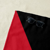 クウェート国旗 ビーチタオル (インサイチュ)