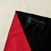 クウェート国旗 ビーチタオル (インサイチュ)