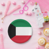 クウェート国旗 ペーパープレート (パーティー)