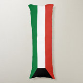 クウェート国旗 ボディピロー (正面縦)