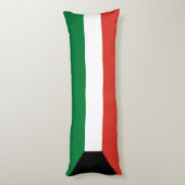 クウェート国旗 ボディピロー (裏面 (縦))