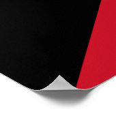 クウェート国旗 ポスター (角)