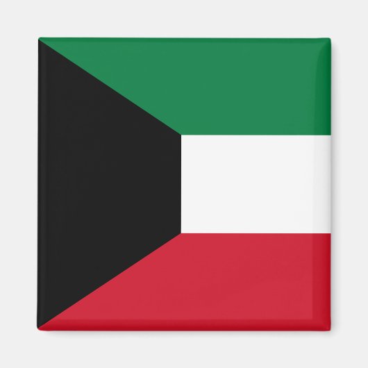 クウェート国旗 マグネット (正面)