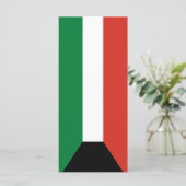 クウェート国旗 メニュー (スタンド正面)