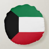 クウェート国旗 ラウンドクッション (裏面)