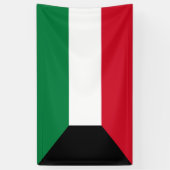 クウェート国旗 横断幕 (縦)