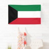 クウェート国旗 横断幕 (インサイチュ)