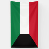 クウェート国旗 横断幕 (縦)