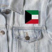 クウェート国旗 缶バッジ (インサイチュ)