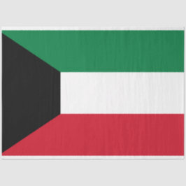 クウェート国旗 薄葉紙