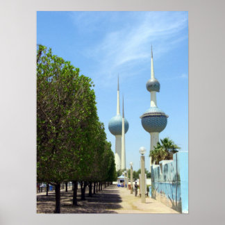 クウェート塔 ポスター