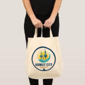 クウェート市 クウェート 中東 トートバッグ (正面(商品))