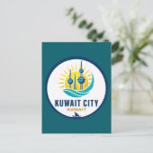 クウェート市 クウェート 中東 ポストカード (スタンド正面)