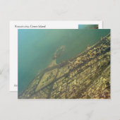 クウェート市、グリーンアイランド、鳥瞰図 ポストカード (正面/裏面)