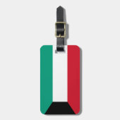 クウェート簡単ID個人の国旗 ラゲッジタグ (正面縦)