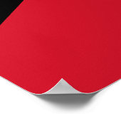 クウェート、ケニア国旗 ポスター (角)