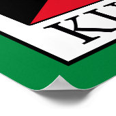 クウェート ポスター (角)