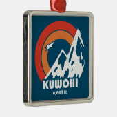 クウォヒノースカロライナ州テネシー州サンイーグル メタルオーナメント (右)