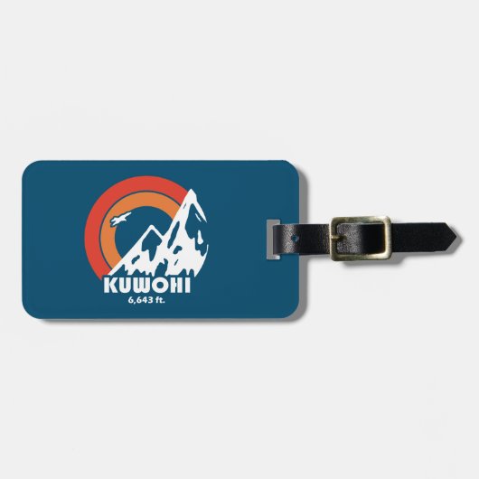 クウォヒノースカロライナ州テネシー州サンイーグル ラゲッジタグ