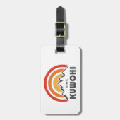 クウォヒノースカロリナテネシー ラゲッジタグ (正面縦)