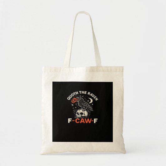 クウォース レイヴン F-Caw-F トートバッグ (正面)
