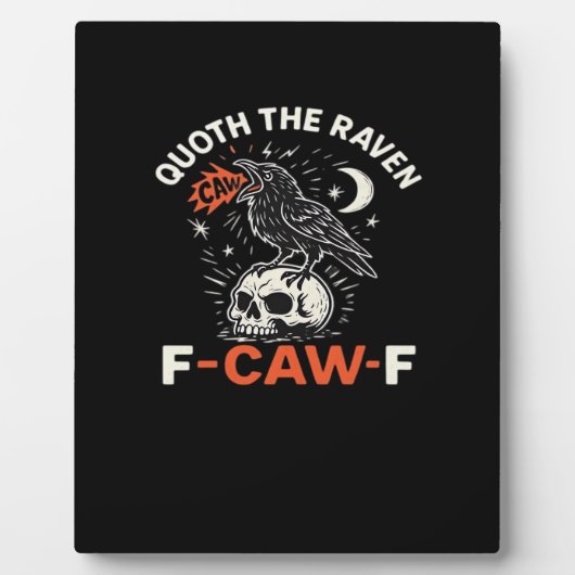 クウォース レイヴン F-Caw-F フォトプラーク (正面)
