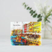 クェイカラフルサイド ポストカード (スタンド正面)