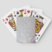 クェベック州ホテルデグラスピーコックスノー彫刻 トランプ (裏面)