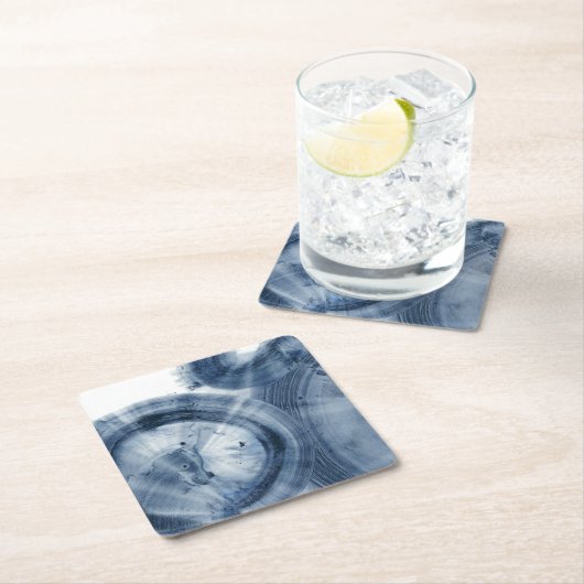 クェーサー – インクイブルーサークル スクエアペーパーコースター