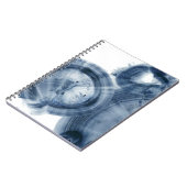 クェーサー – インクイブルーサークル ノートブック (左側)