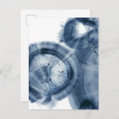 クェーサー – インクイブルーサークル ポストカード (正面/裏面)