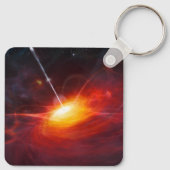 クェーサー。 キーホルダー (裏面)